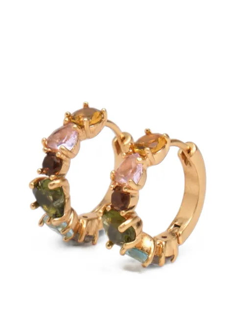 BIMBA Y LOLA boucles d’oreilles pendantes à cristaux médium