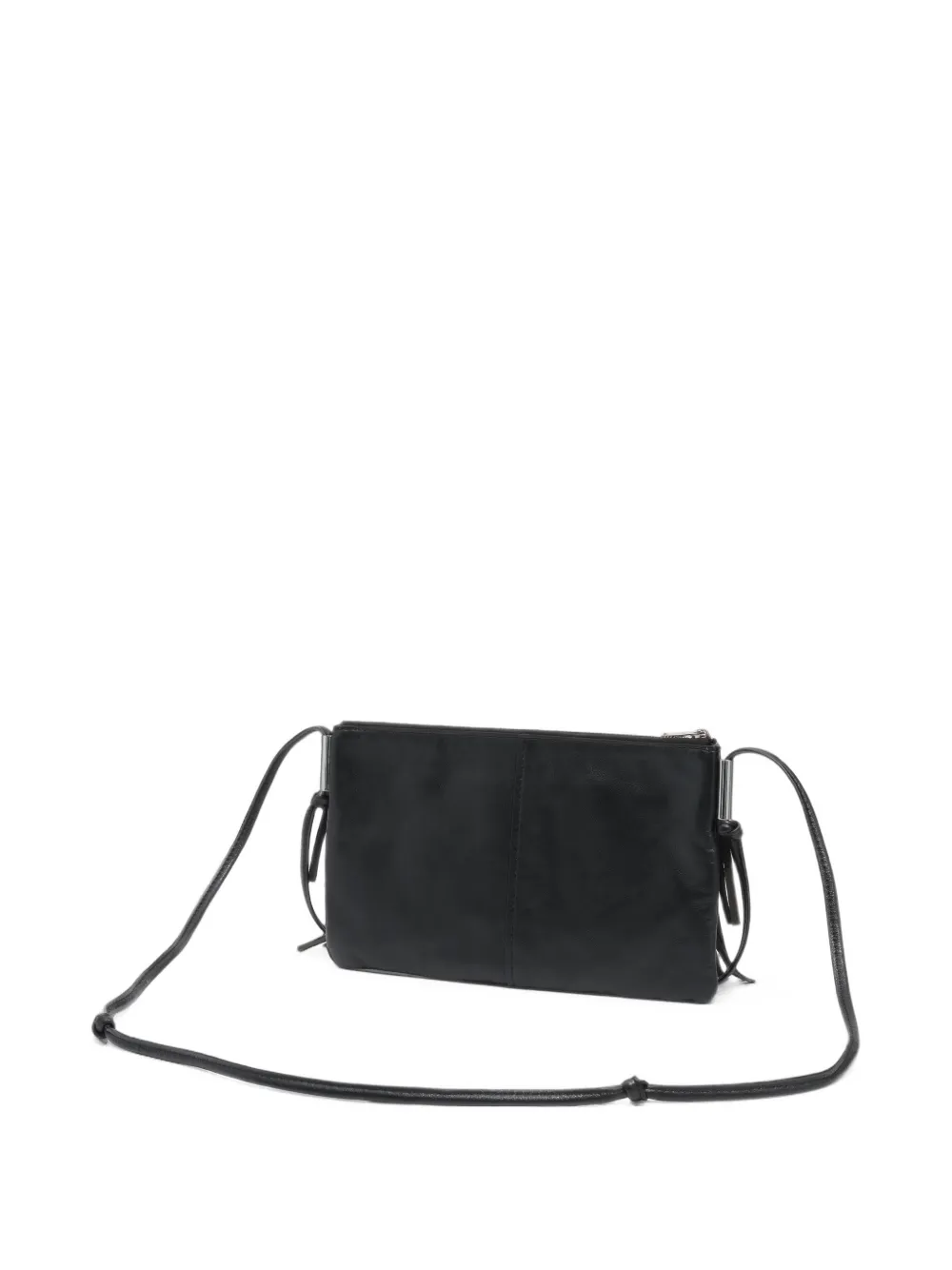 BIMBA Y LOLA Kleine clutch met franje Zwart