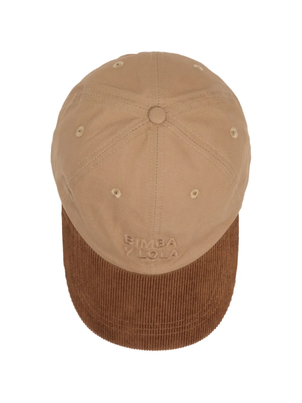 BIMBA Y LOLA Pet met ribstructuur Beige