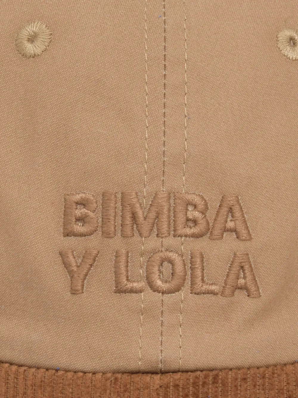 BIMBA Y LOLA Pet met ribstructuur Beige