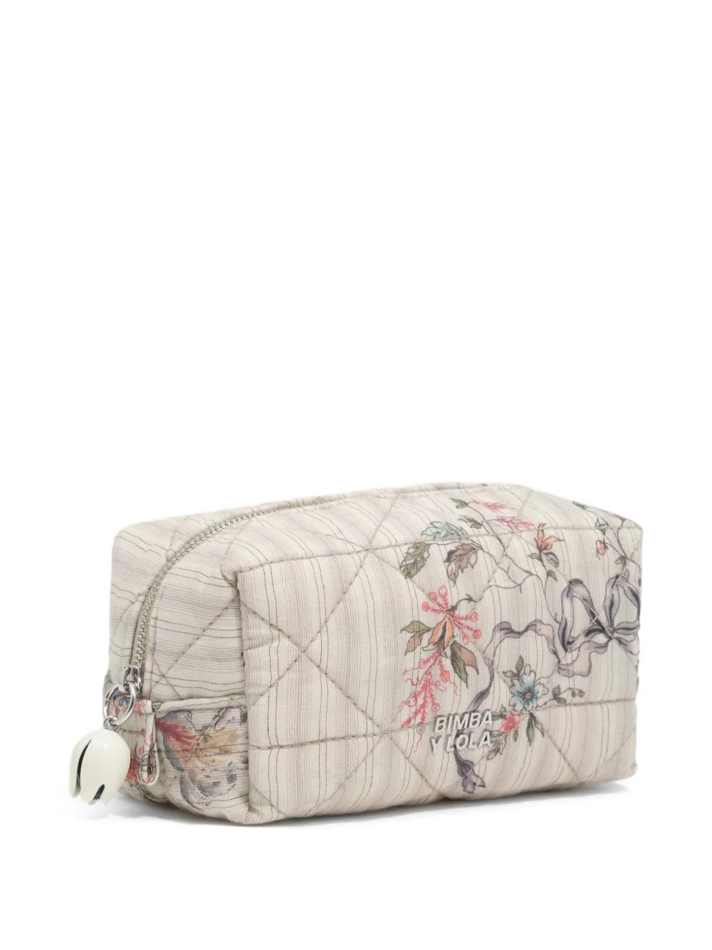 BIMBA Y LOLA romantic sweet birds small cotton make-up case