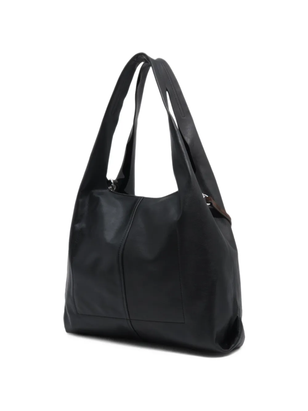 BIMBA Y LOLA Grote Paper leren tas Zwart