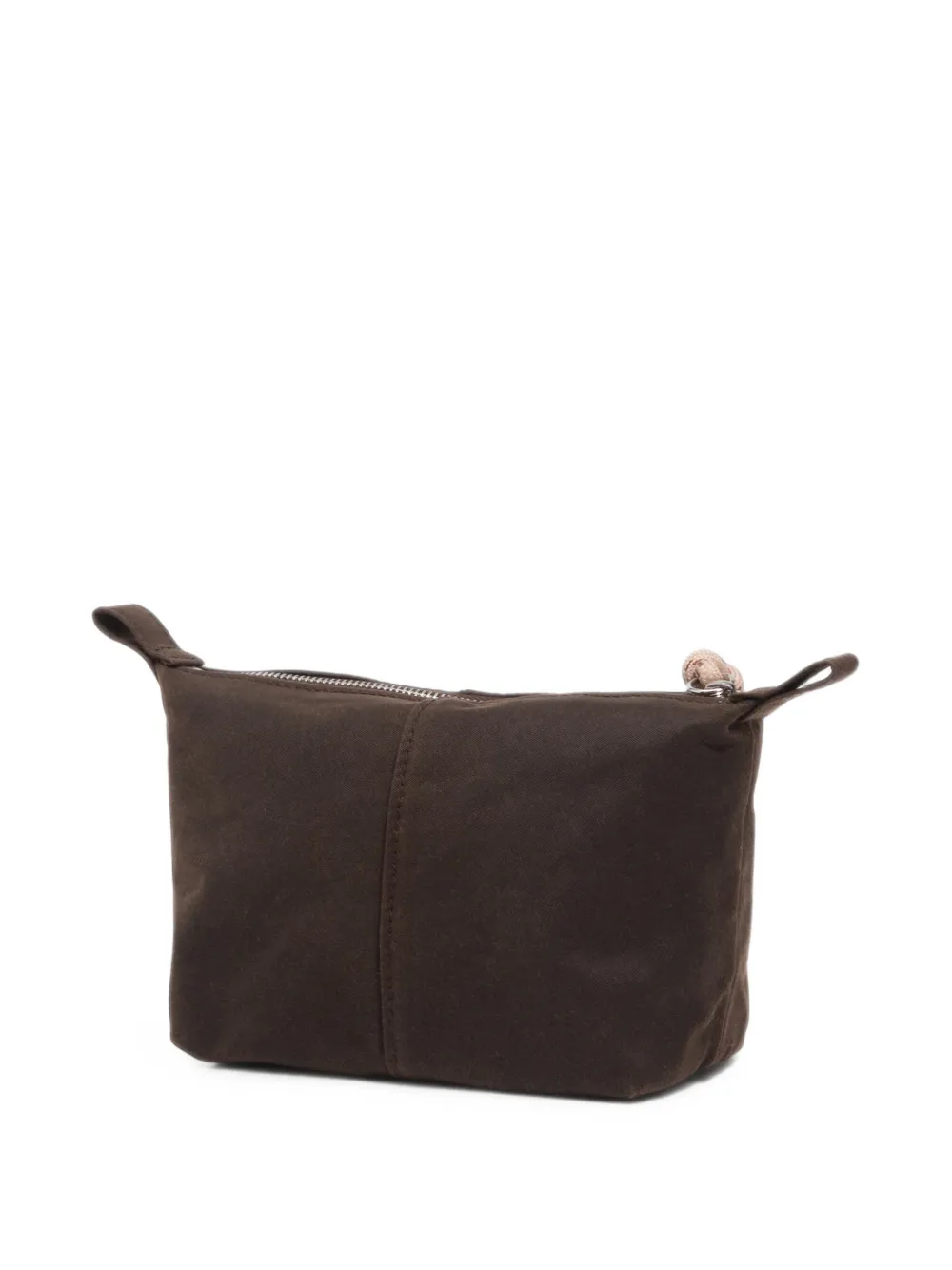 BIMBA Y LOLA Kleine Trapecio gecoate make-uptas Bruin