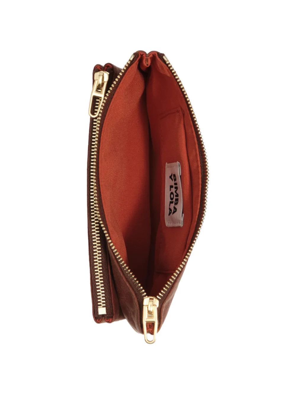 BIMBA Y LOLA Zakportemonnee met coating Bruin