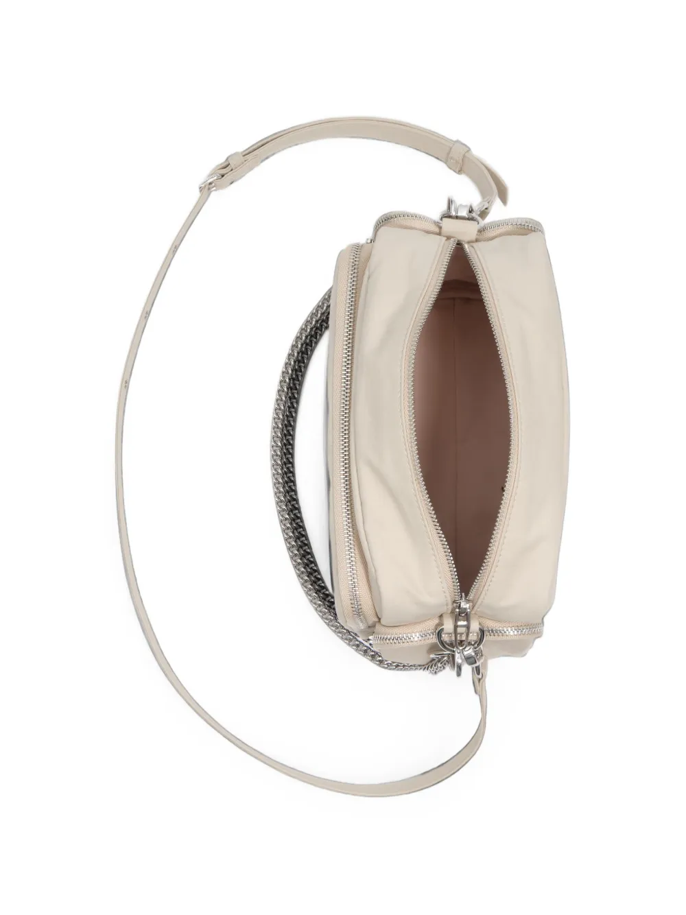 BIMBA Y LOLA Grote Pocket crossbodytas Beige