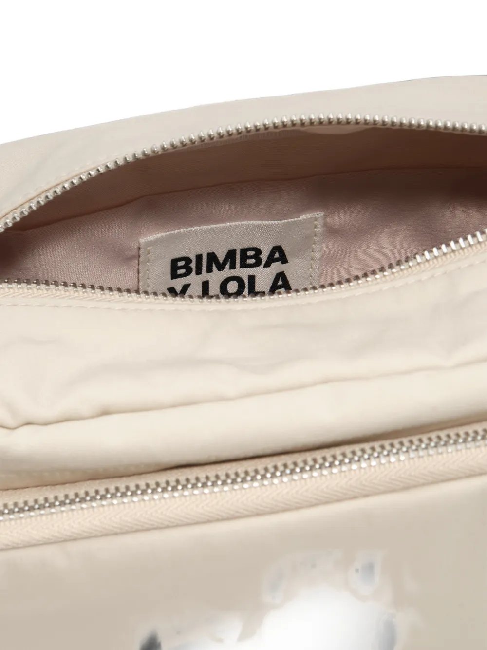 BIMBA Y LOLA Grote Pocket crossbodytas Beige