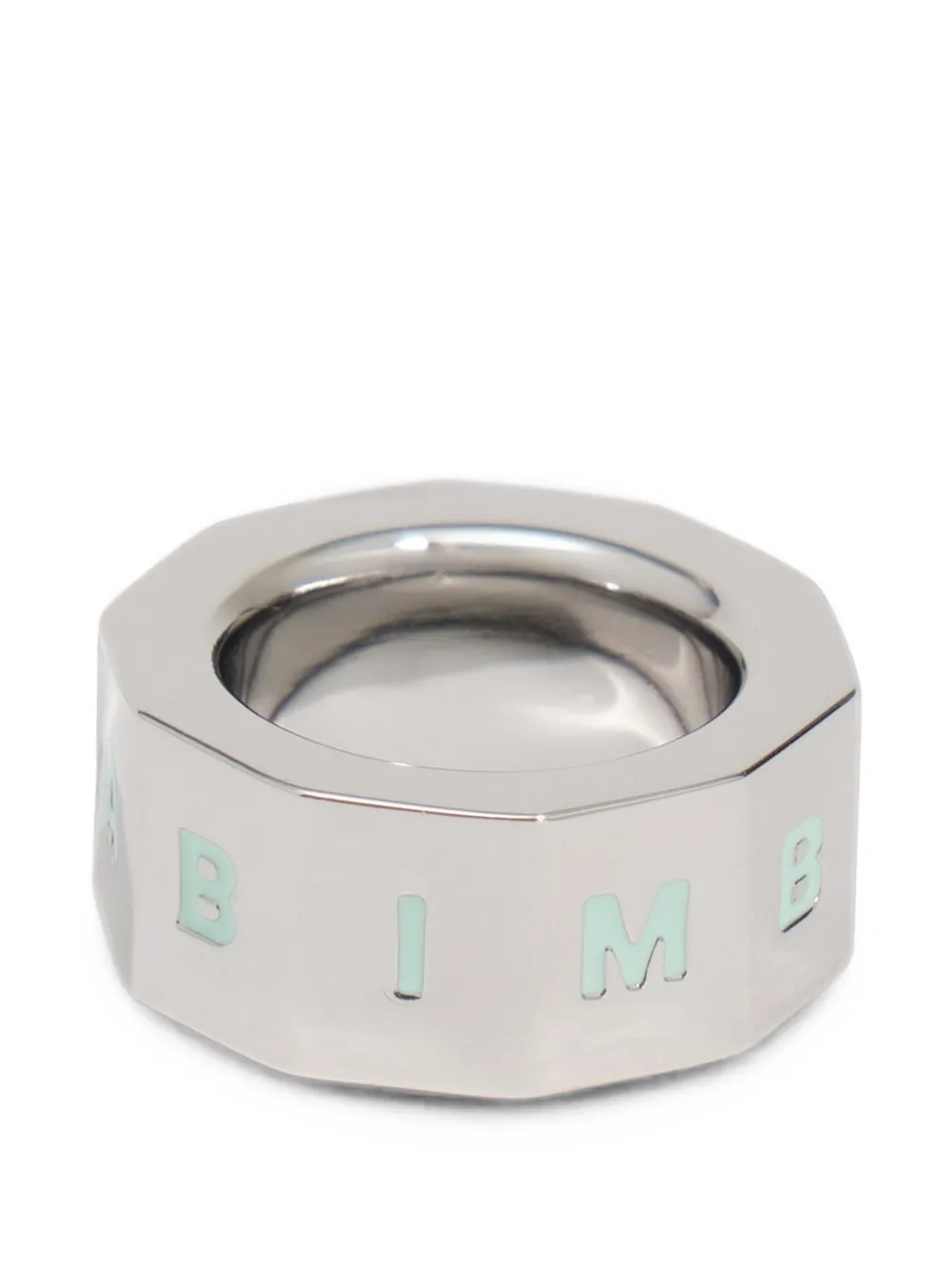BIMBA Y LOLA Sjaalbedel met bloemenfragmenten Beige