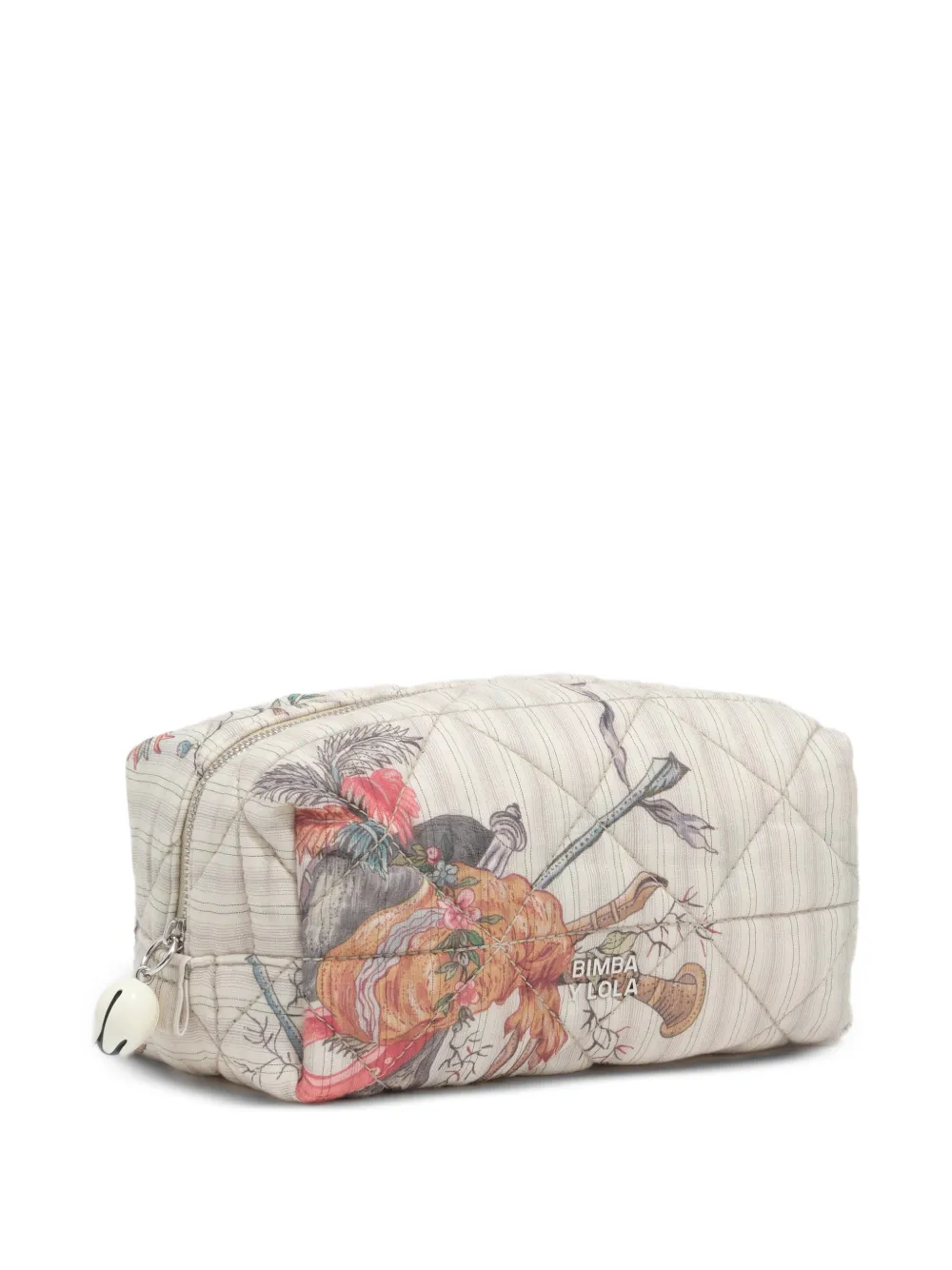 BIMBA Y LOLA romantic sweet birds small cotton make-up case