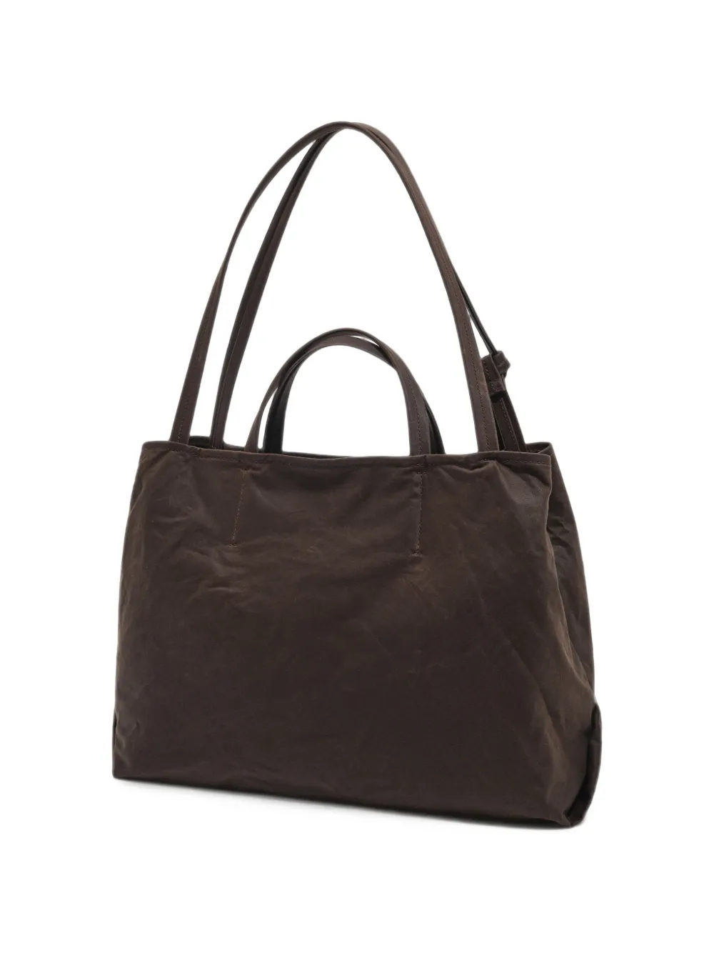 BIMBA Y LOLA Grote gecoate shopper Bruin