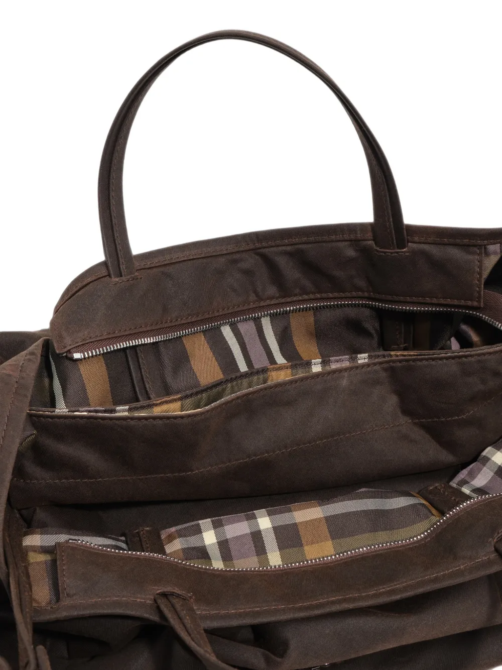 BIMBA Y LOLA Grote gecoate shopper Bruin