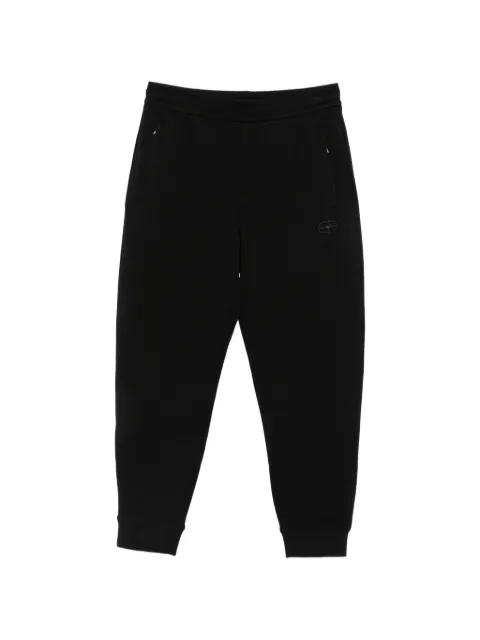 Emporio Armani logo-embroidered track pants