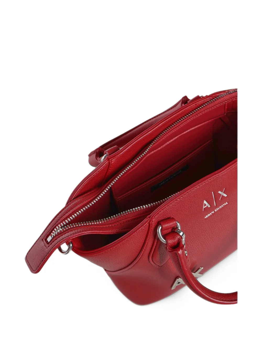 Armani Exchange Heuptas met logoplakkaat Rood