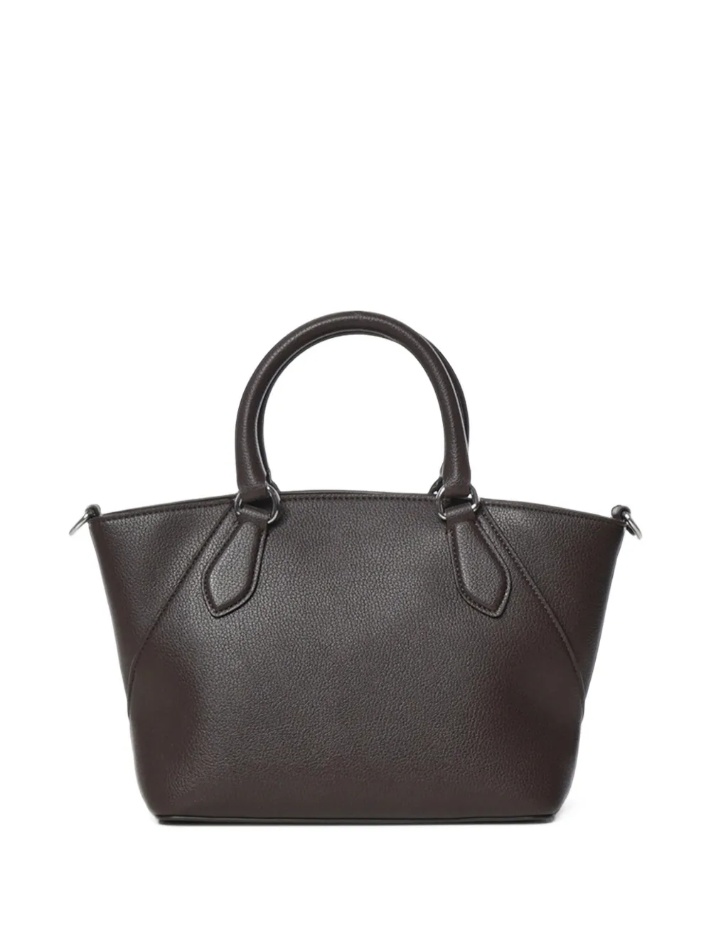 Armani Exchange Shopper met logoplakkaat Bruin