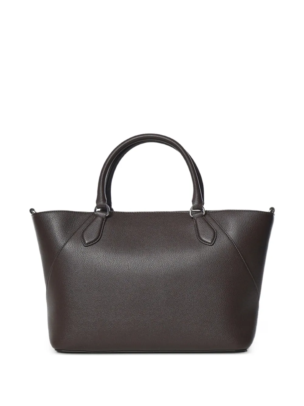 Armani Exchange Bewerkte schoudertas met logoplakkaat Bruin