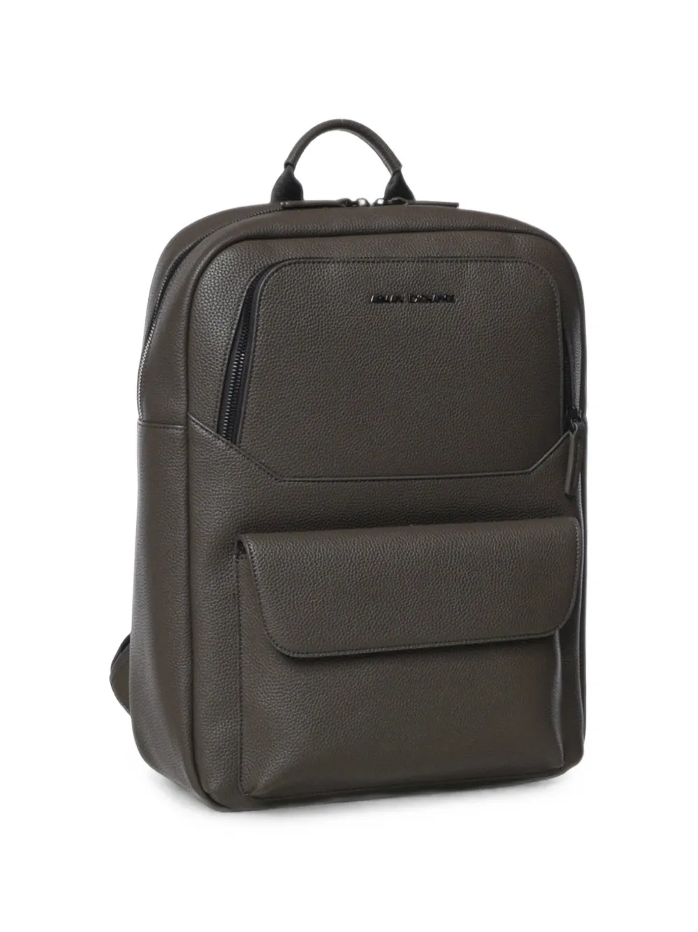 Armani Exchange Rugzak met logo-plakkaat en textuur Bruin