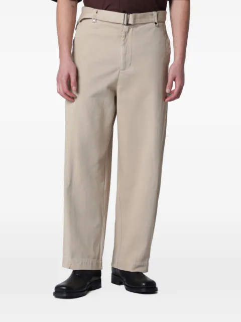 ENTIRE STUDIOS Pantaloni Gully con cintura in cotone