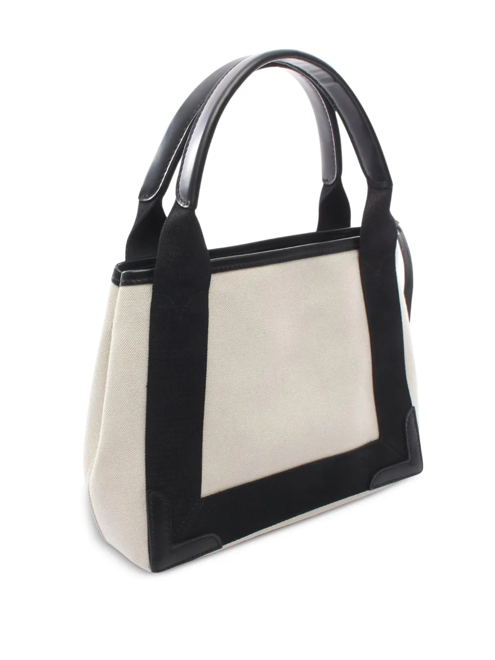Balenciaga Pre-Owned 2010-2020 Canvas Navy Cabas XS satchel - Marrone