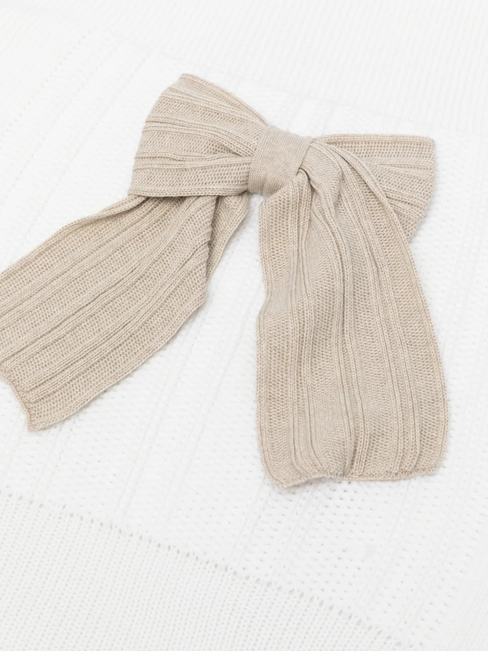 Bébé di Almy Deken met strikdetail Wit
