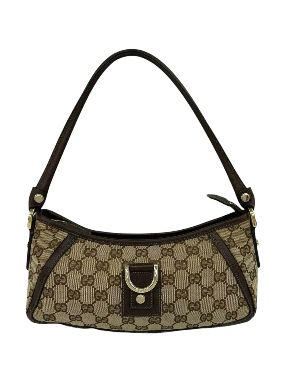 Gucci Pre-Owned 2000-2015 GG Canvas Abbey D Ring Pochette handbag - Toni neutri