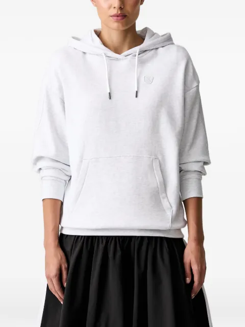 PUMA Essentials Elevated logo-patch hoodie