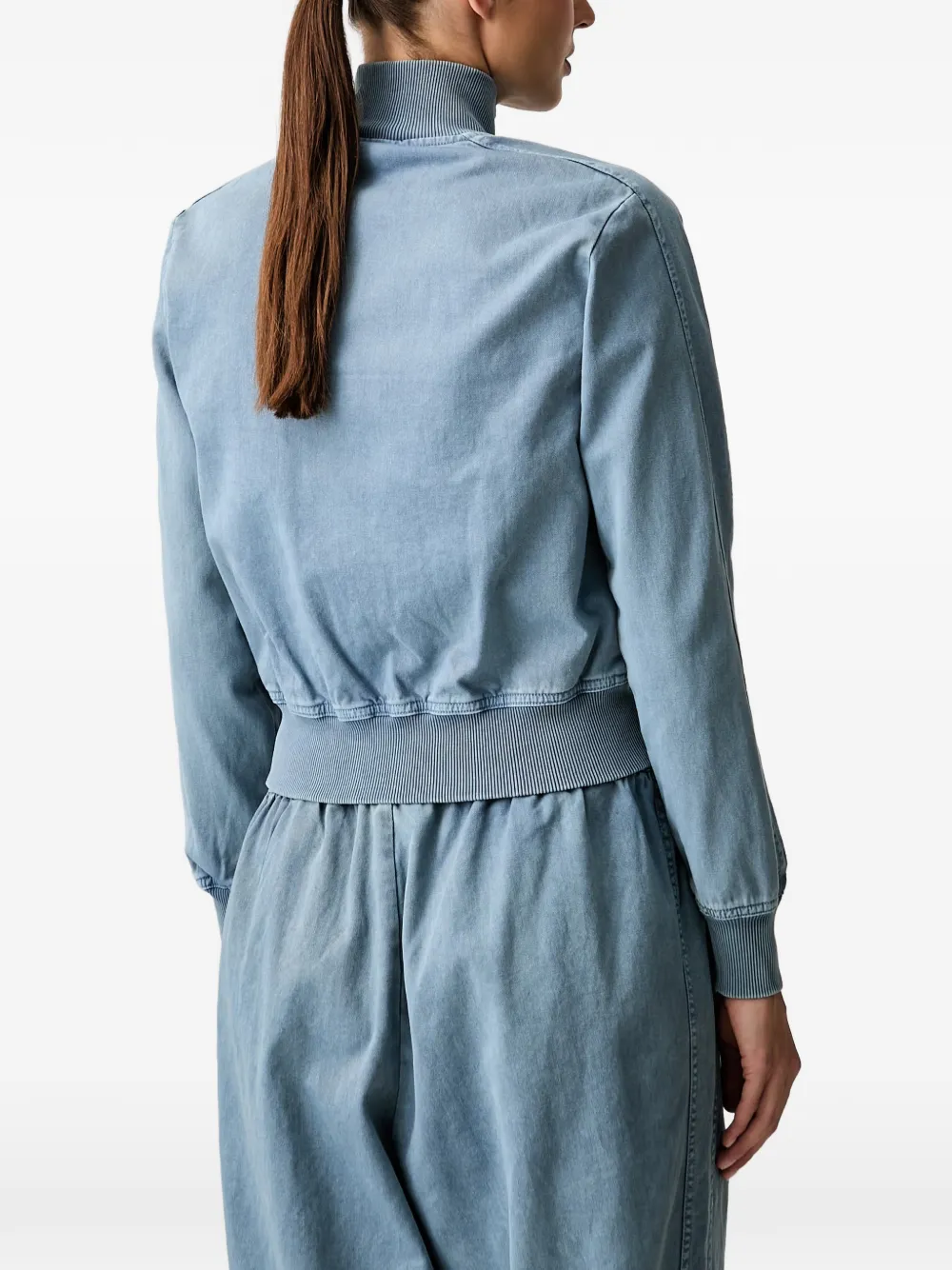 PUMA Future. . Archive washed twill short jacket Blauw