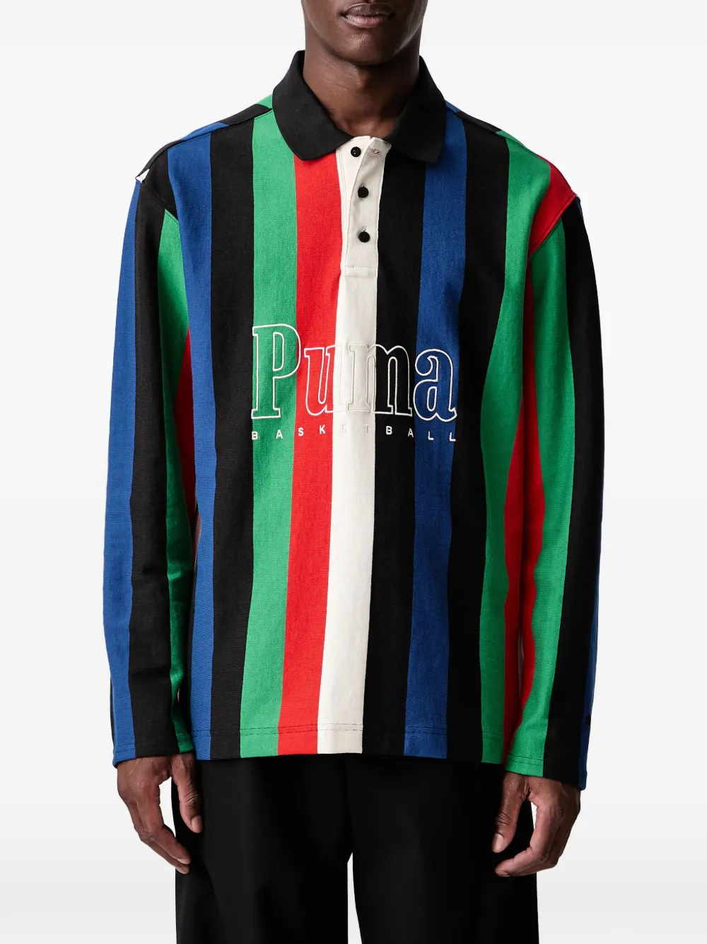 PUMA Memory Lane Referee poloshirt Zwart