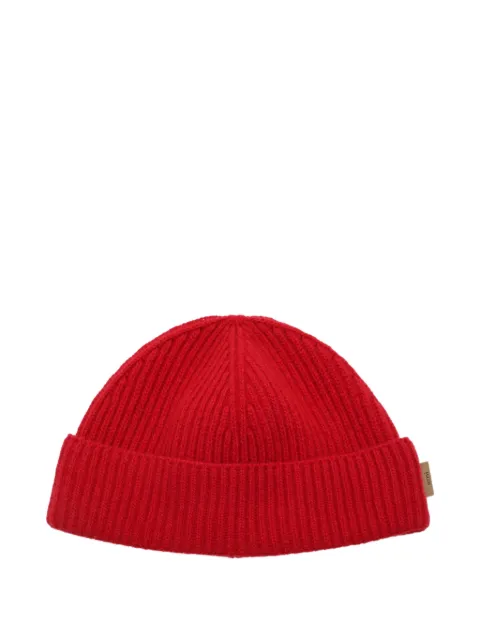 AMI Paris Sailor ribbed-knit beanie hat