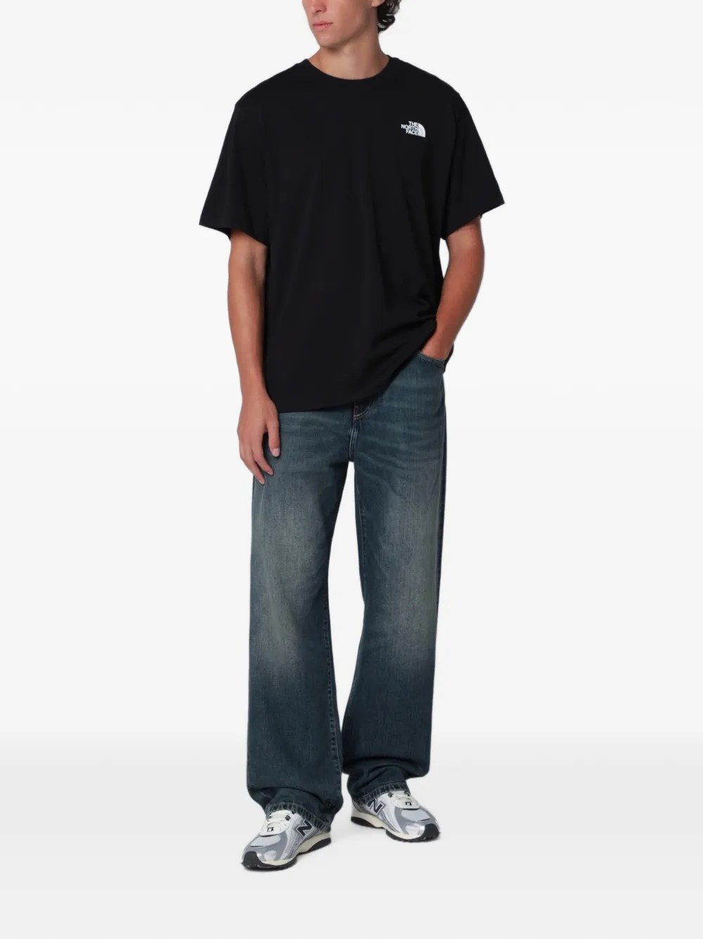 The North Face 60th Anniversary T-shirt met grafische print Zwart