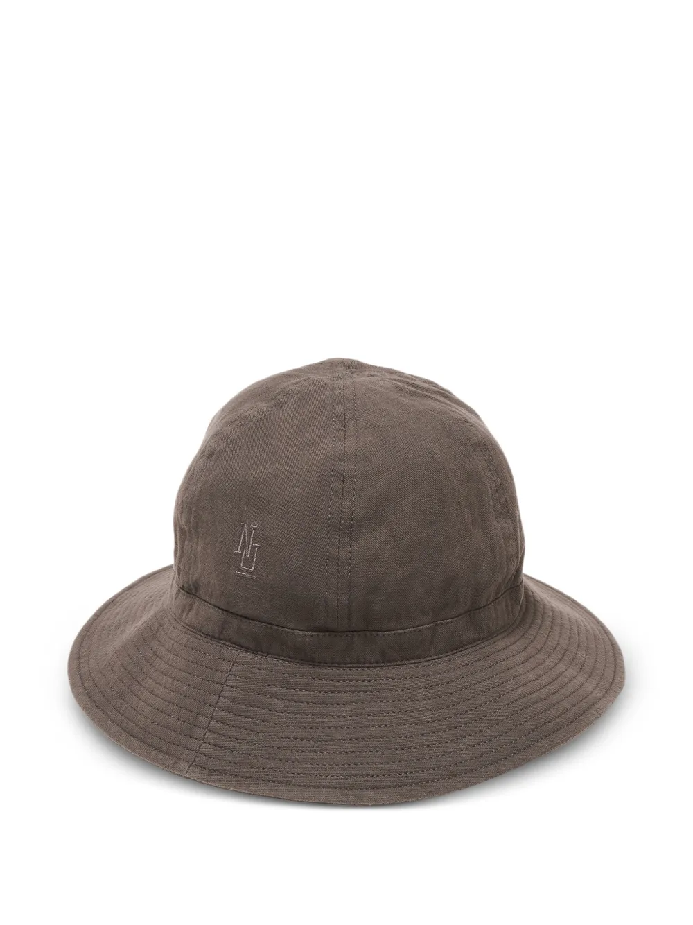 Undercover bob à logo brodé - Marron Undercover bob à logo brodé - Marron