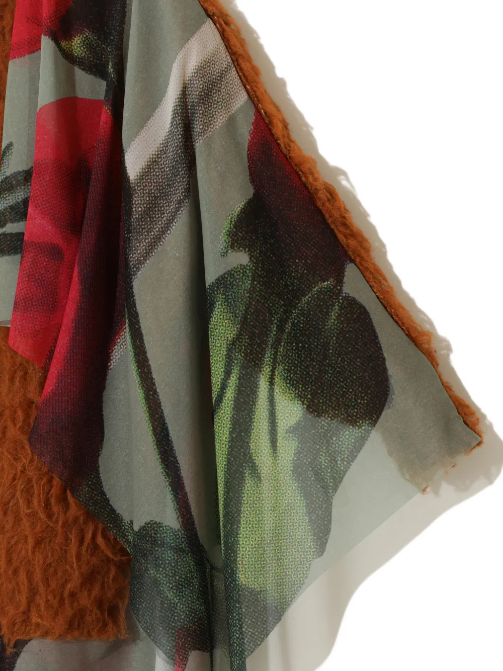 Undercover floral-print shaggy coat Bruin