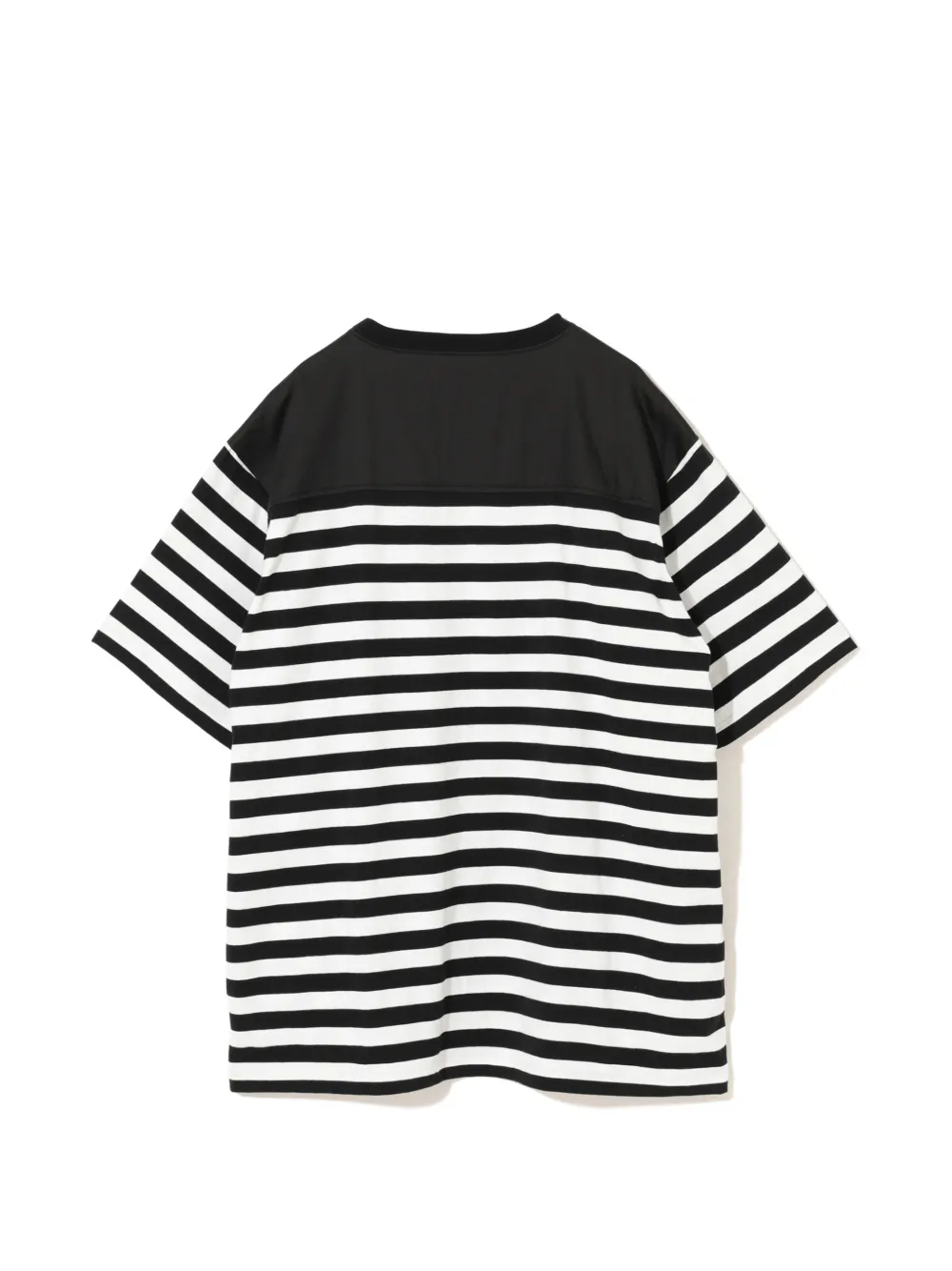Undercover Gestreept T-shirt met ritszak Wit