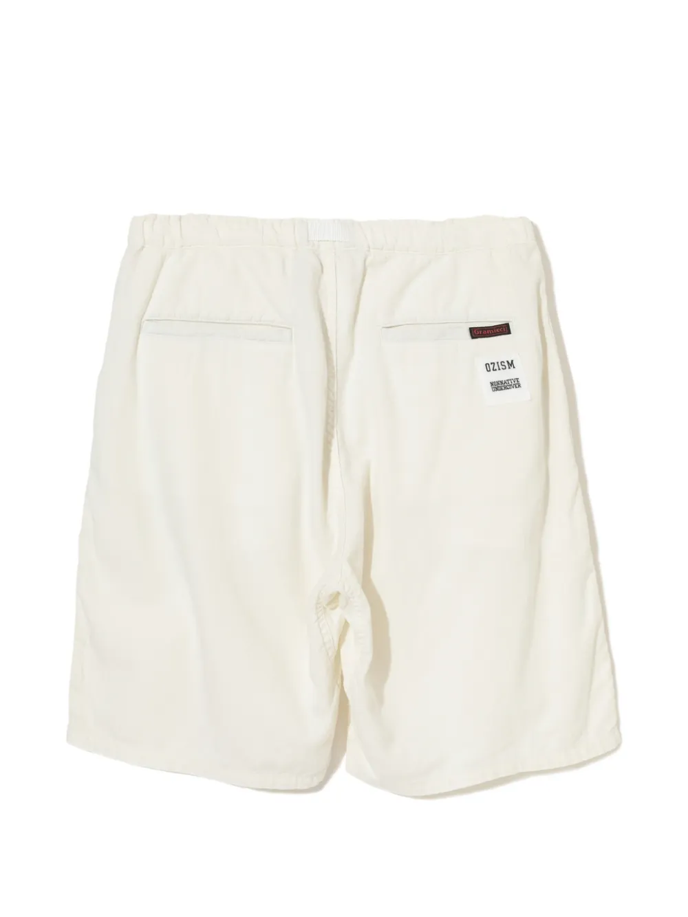 Undercover x Nonnative Walker Easy shorts met logo-patch en ceintuur Beige