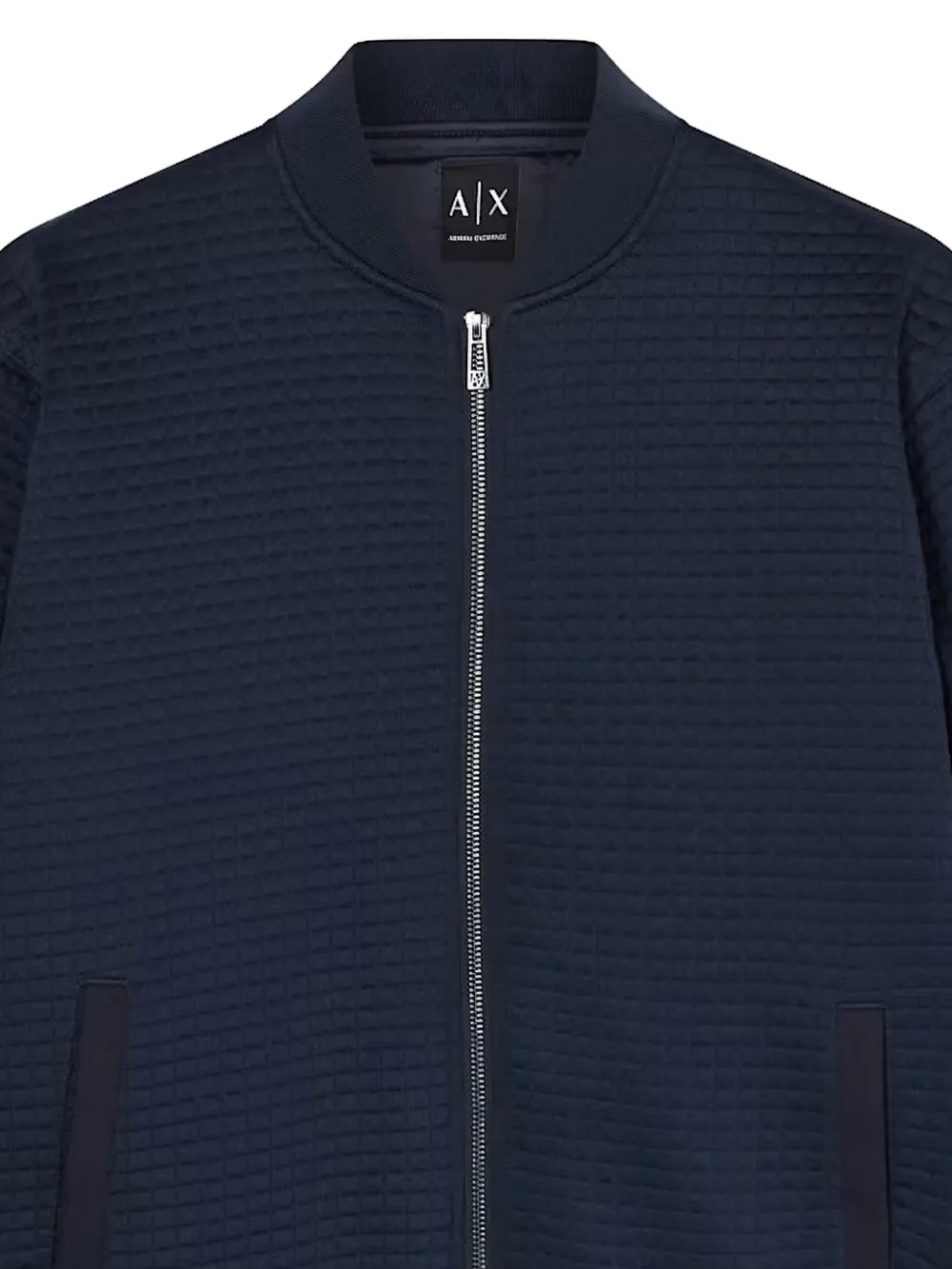Armani Exchange Bomberjack met rits Blauw