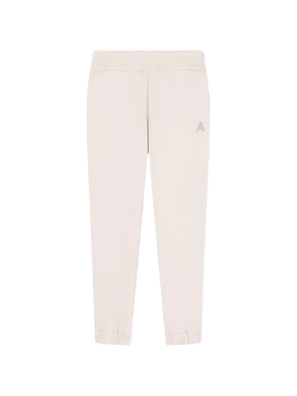 Armani Exchange logo track pants Roze