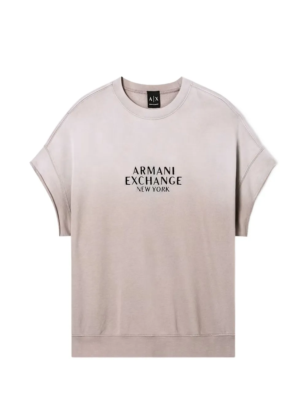 Armani Exchange Felpa a maniche corte - Toni neutri