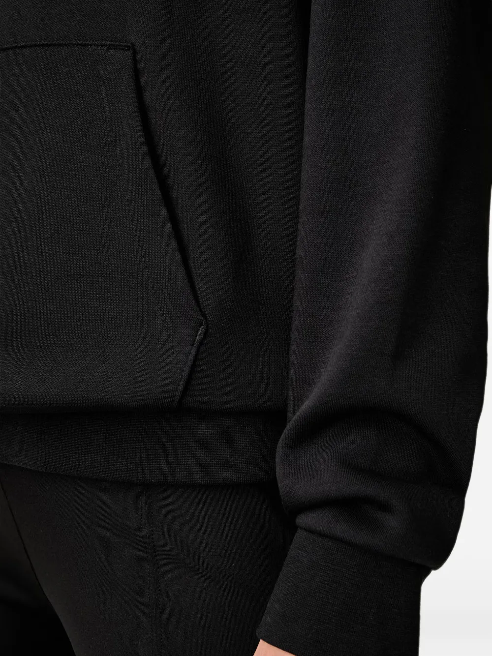 PUMA Hoodie met geborduurd logo Zwart