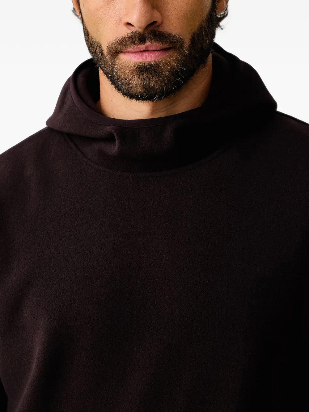 Rains Fleece hoodie Bruin