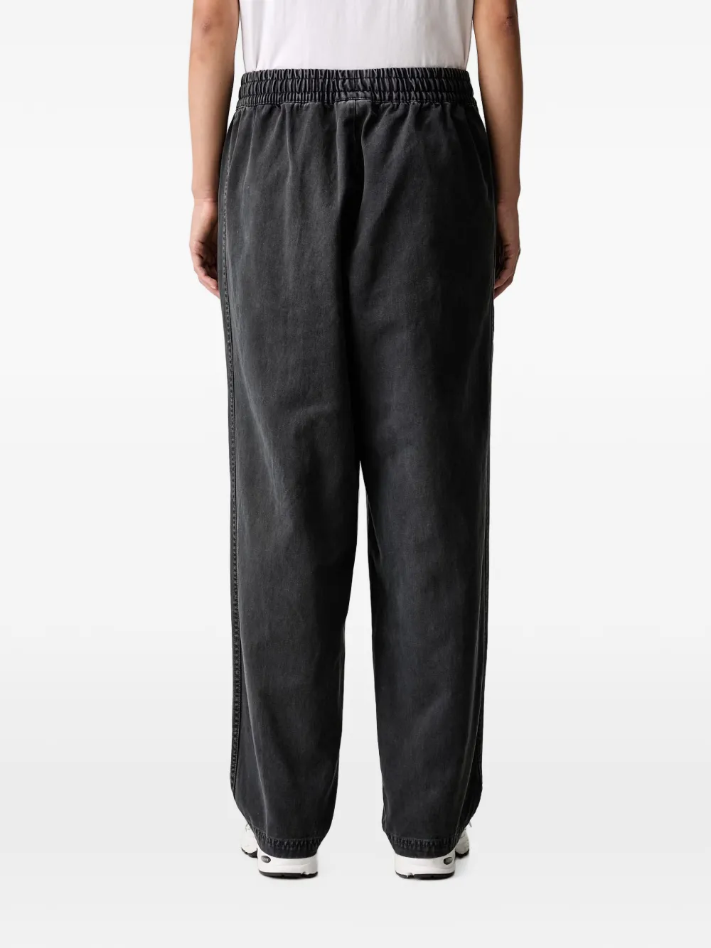 PUMA FUTURE. .ARCHIVE trainingsjeans met elastische tailleband en geborduurd logo Zwart