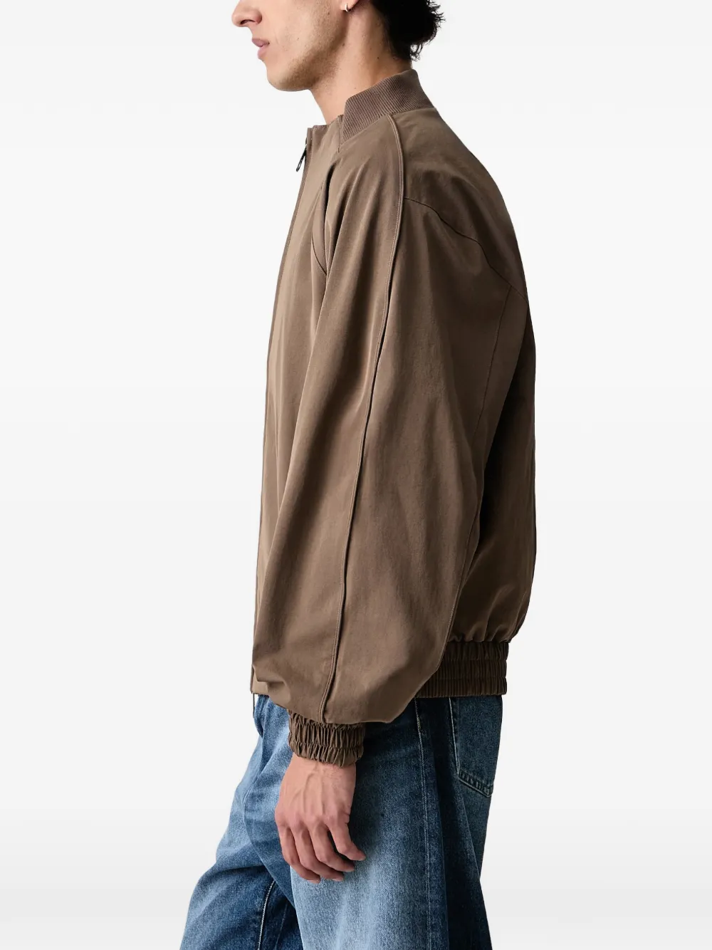 Rains logo-patch bomber jacket Bruin