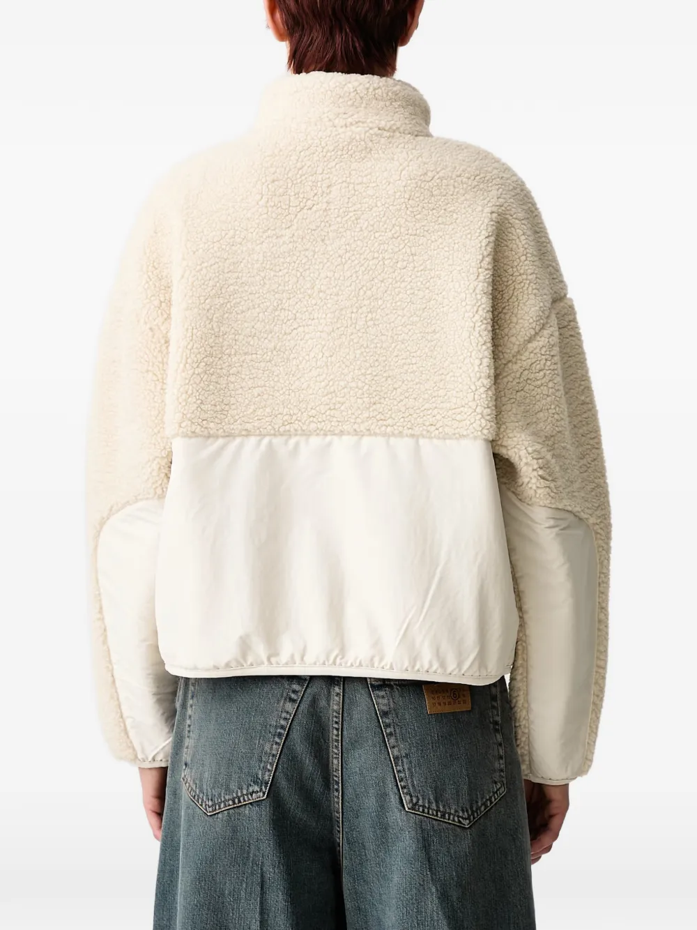PUMA Re:Fibre fleece relaxed jacket Beige