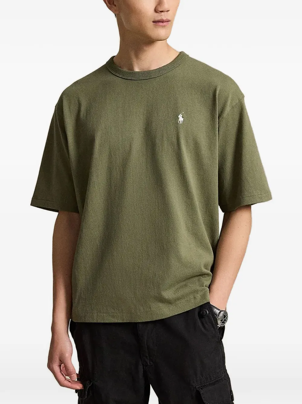 Polo Ralph Lauren relaxed-fit jersey crewneck t-shirt - Verde