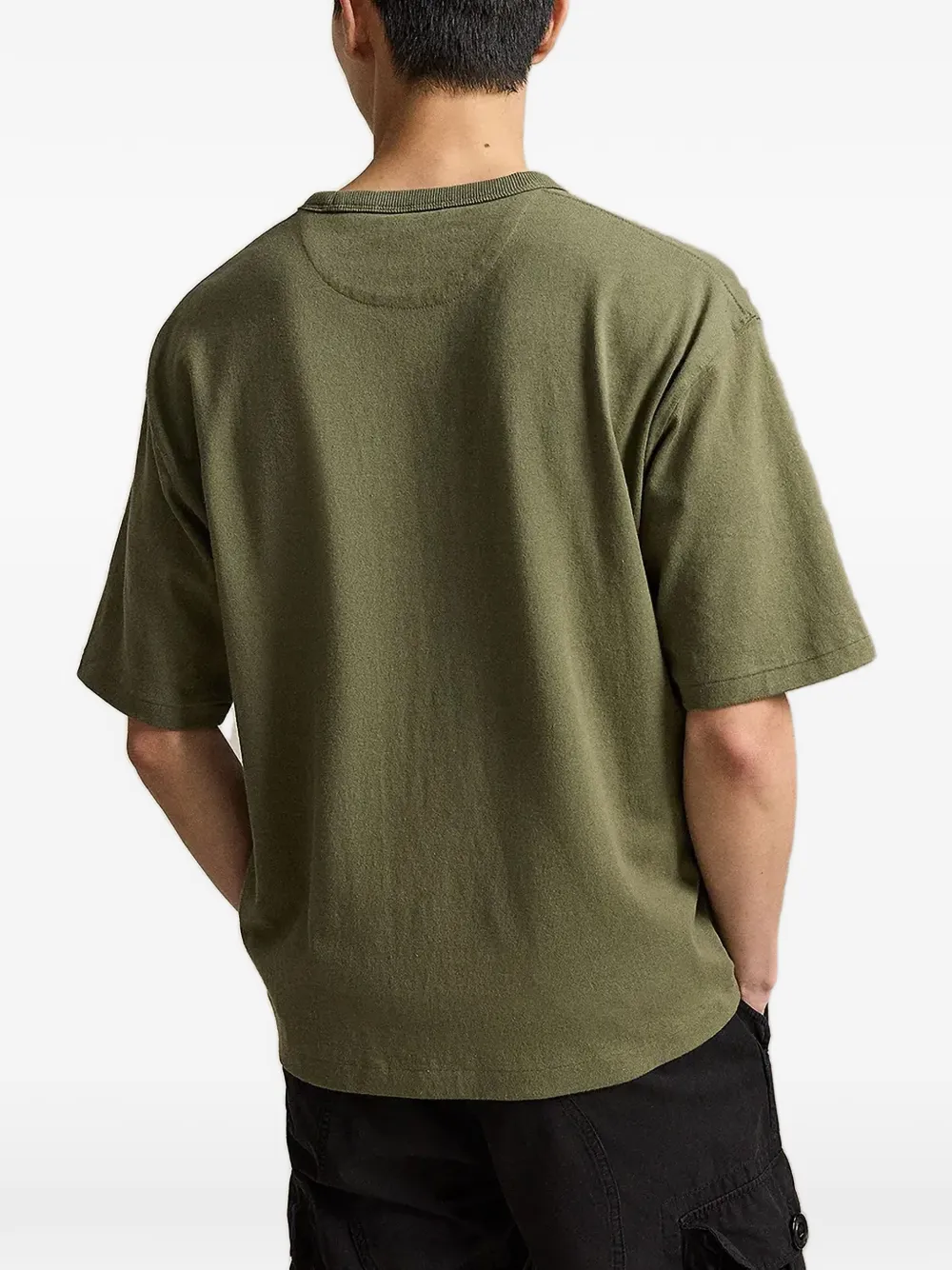 Polo Ralph Lauren Ruimvallend T-shirt met ronde hals Groen