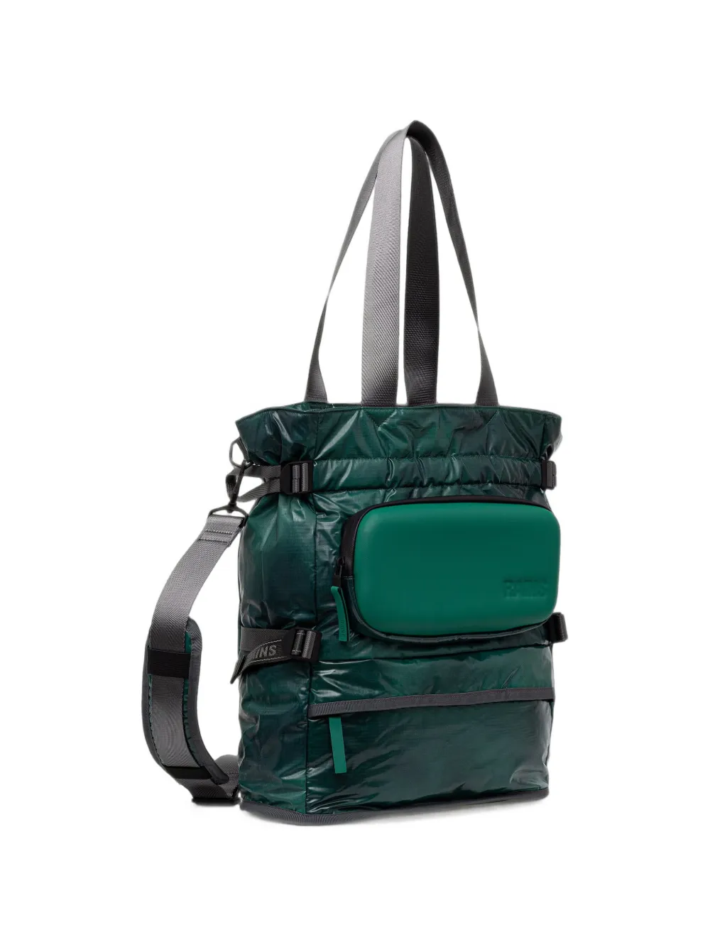 Rains Sibu Shield gewatteerde ripstop shopper Groen