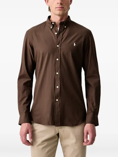 Polo Ralph Lauren skjorte med button down-krave og broderet logo
