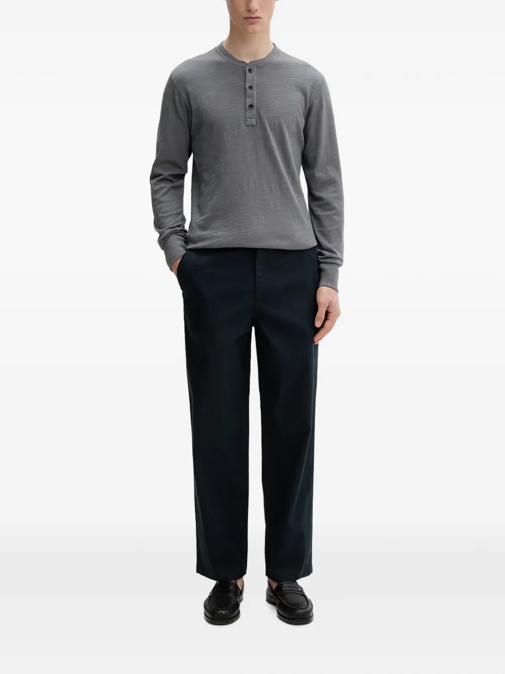 rag & bone T-shirt met lange mouwen Grijs
