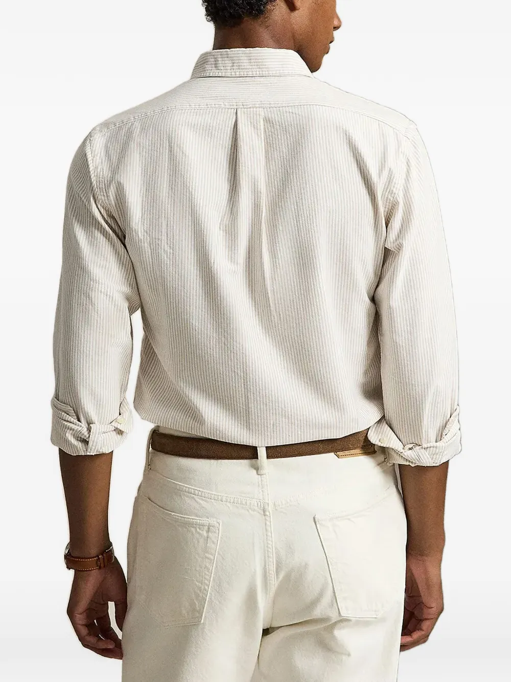 Polo Ralph Lauren Overhemd met geborduurd logo Wit