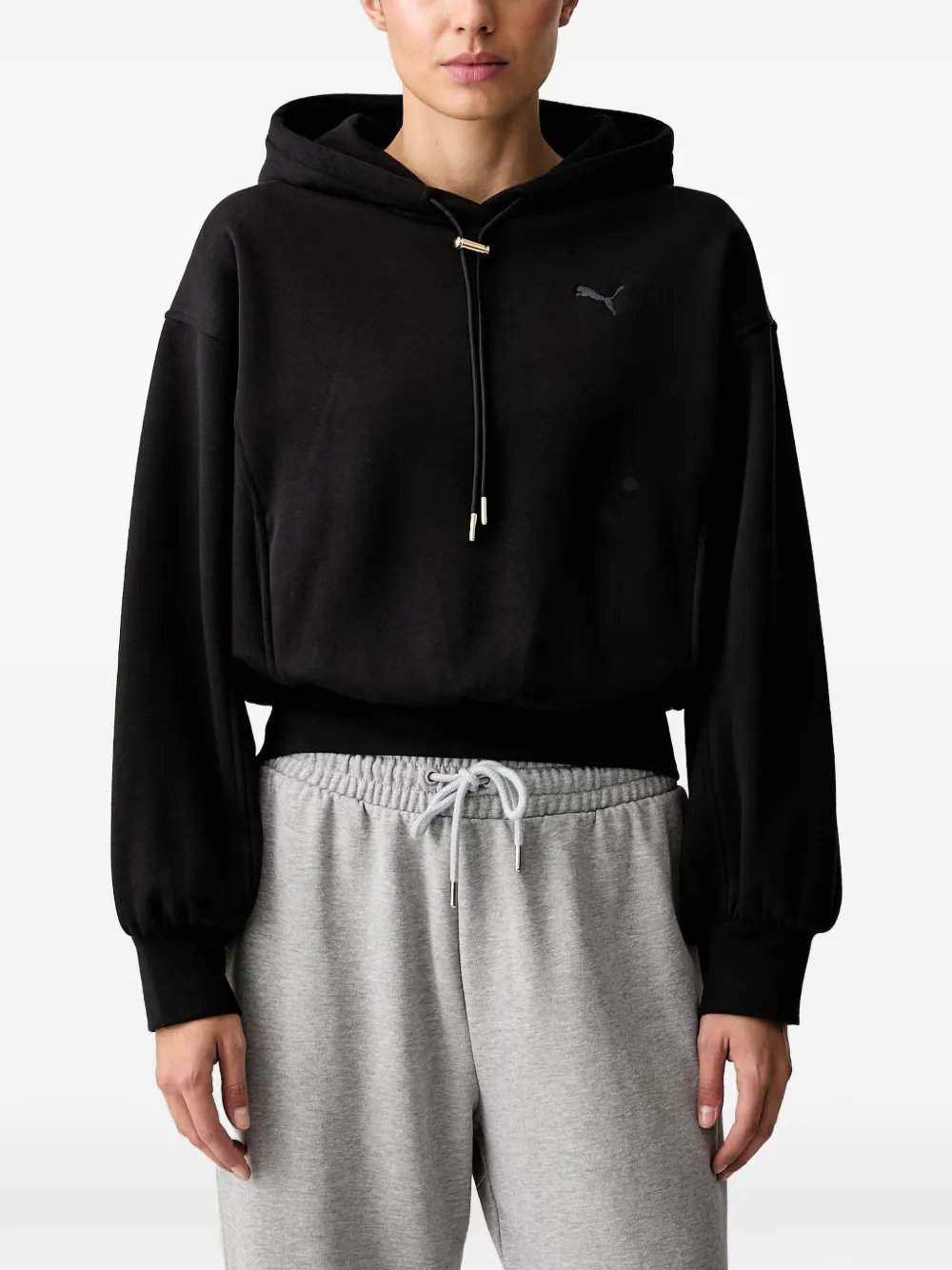 PUMA x Hyrox logo-embroidered hoodie