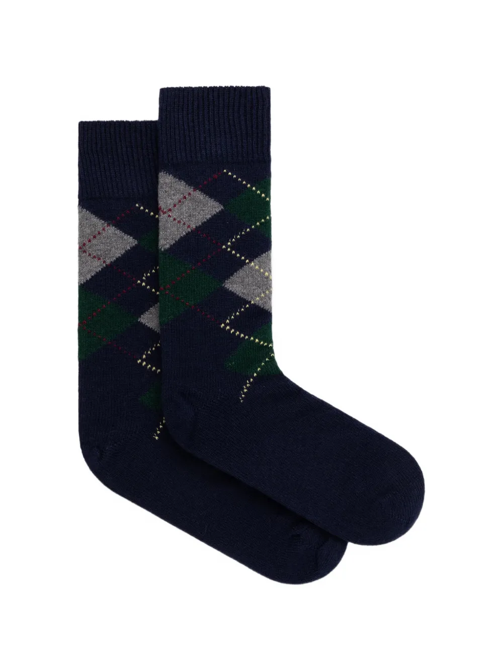 Polo Ralph Lauren argyle-intarsia socks - Blu