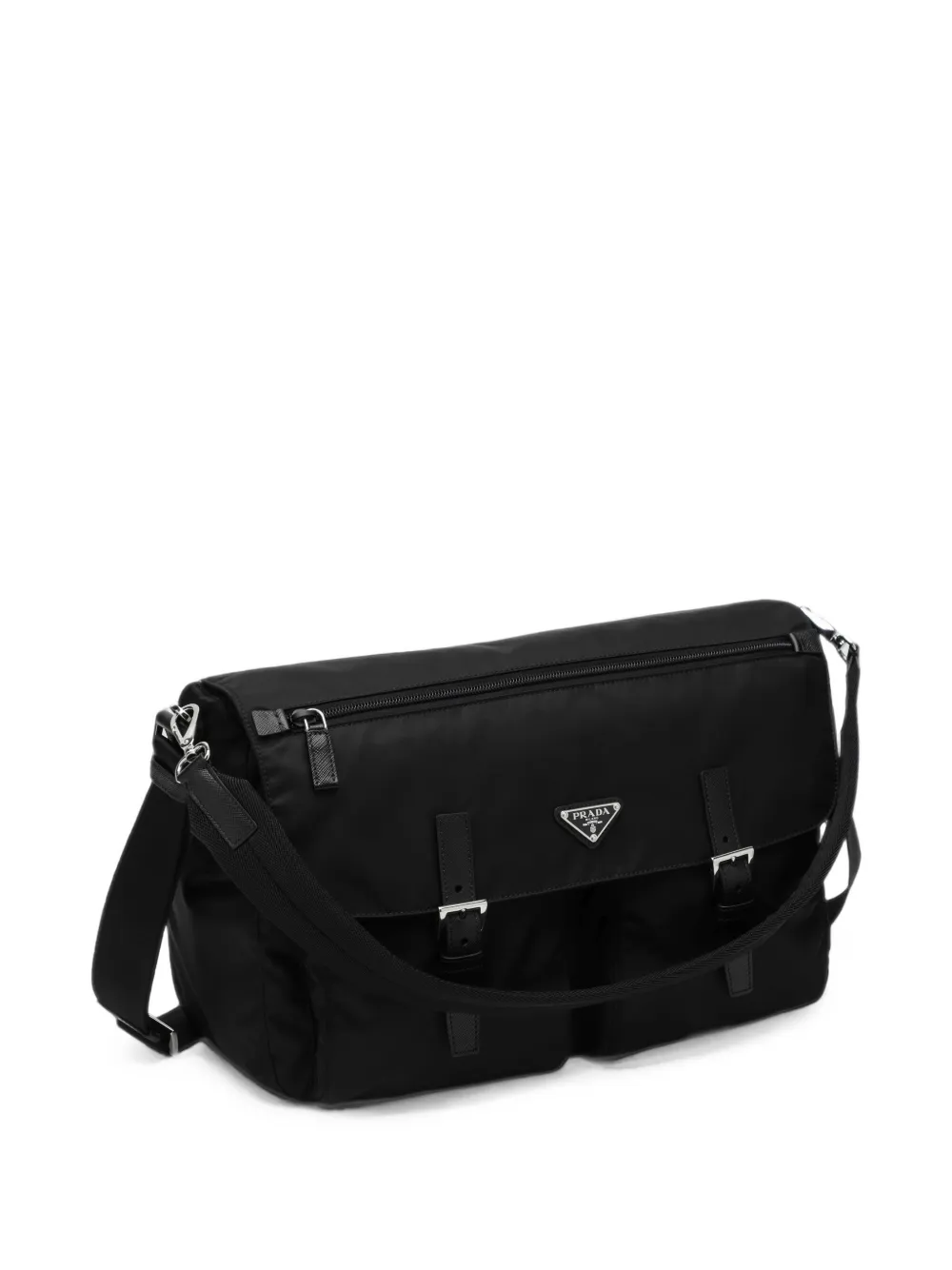 Prada Re-Nylon schoudertas Zwart