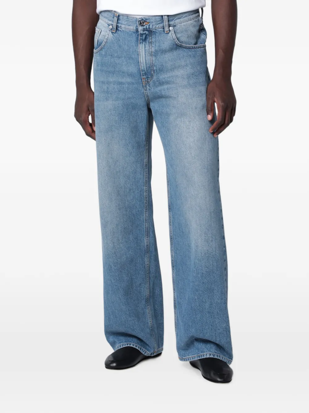 Séfr Relaxed-cut Jeans In Blue